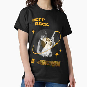 Jeff Beck T-Shirt Black Tee